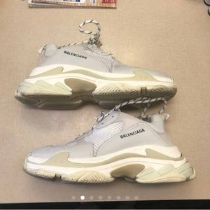 Balenciaga Triple S White